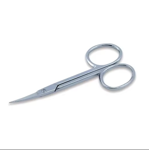 Best Beauty Manicure Nail <b>Shear</b> Cuticle Scissors Curved Stainless Steel Blade Sharp Cutting Surface Square Hole Shape Design - Product Image 1