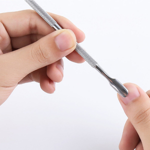 Empujador de Cutículas de Acero Inoxidable de Alta Resistencia, Construcción Reforzada, Diseño de Fácil Agarre para Manicura Profesional, Logotipo Personalizado - Product Image 5