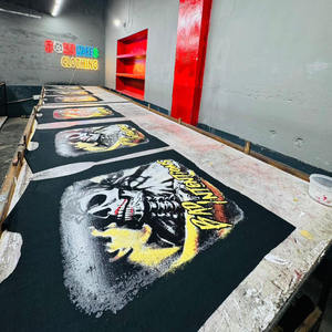 Camisetas de Hombre con Estampado Gráfico Vintage Personalizado, Corte y Confección a Medida, 100% Algodón, Hombros Caídos, Lavado Ácido - Product Image 4