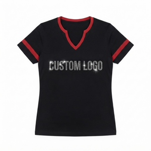 Nouveaux T-shirts unisexes personnalisables avec logo, style sportif, écologiques, à motif uni, tricotés, pour sororités, gymnases, écoles, universités - Product Image 1