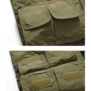 เสื้อกั๊กสะท้อนแสงสีแดงแบบมองเห็นได้ชัดเจน มีกระเป๋าซิป สำหรับงานก่อสร้าง กันน้ำ ระบายอากาศได้ดี ไซส์ใหญ่พิเศษ เหมาะสำหรับทุกเพศ - Product Image 6