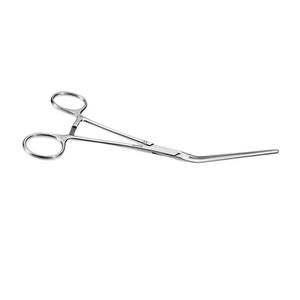 Pinces chirurgicales angulaires en acier inoxydable, pince à pansement ORL, forceps hémostatique courbé, instrument médical - Product Image 2