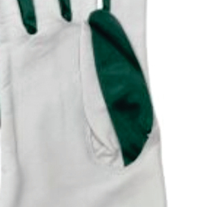 Gants de travail personnalisés en matériau vert et blanc, avec poignet renforcé, antidérapants, anti-chimiques, durables, gants de sécurité généraux - Product Image 2