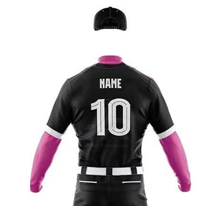Nouvelle arrivée, uniforme de baseball le plus vendu, fabricant de haute qualité, 100% polyester, uniforme de baseball léger - Product Image 6