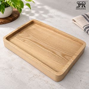 Bandeja Organizadora de Madera Hecha a Mano para Habitaciones de Hotel, para Relojes, Joyas, Carteras, Llaves y Artículos Personales Diarios - Product Image 1