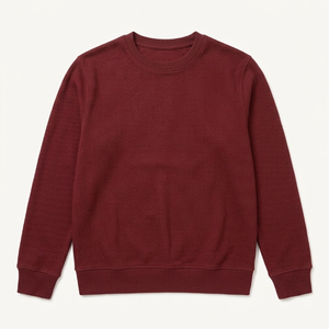 Sweat-shirt personnalisé pour femme, coupe oversize, en molleton de coton, avec logo brodé, vente en gros, marque privée, mode, sweat-shirt d'hiver - Product Image 4