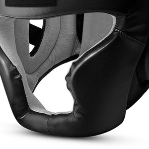 Equipo de Artes Marciales, Protector de Cabeza para Entrenamiento de Boxeo, Cuero, Equipo de Lucha MMA, Casco de Boxeo y Kickboxing - Product Image 4