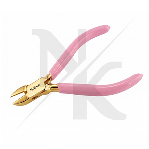 Pince coupante latérale de qualité industrielle 120 mm en acier inoxydable, pince coupante à fil avec poignée PVC personnalisable, idéale pour la bijouterie, la fabrication de perles et l'artisanat - Product Image 2