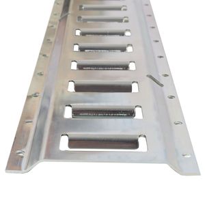 Kit di fissaggio per binari E-Track da 12 pezzi per camion, furgoni, rimorchi - 4 binari E-Track orizzontali da 1,5 m e 4 accessori in acciaio per il controllo del carico - Product Image 6