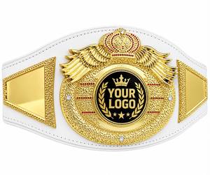 Cinturón de cuero personalizado para boxeo, cinturones de campeonato de MMA, cinturón de campeón personalizado, cinturón de campeón de artes marciales de cuero. - Product Image 3