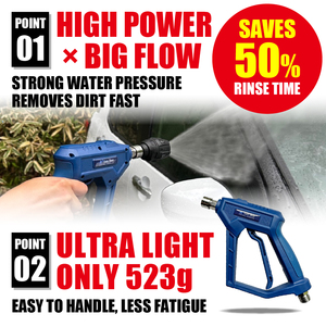 Nettoyeur haute pression utilisation commerciale 1100w 10 mètres tuyau main lavage de voiture outils portables - Product Image 3