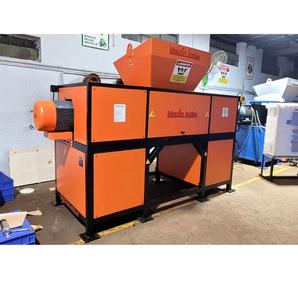 Broyeur à double arbre en acier inoxydable, capacité de broyage de 1000 kg/h, broyeurs de ferraille à double arbre - Product Image 1