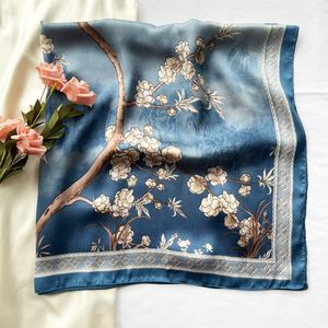 Foulard en Soie de Luxe pour Femme – Bandana Carré, Écharpe de Tête, Foulard Cheveux, Foulard Cou – Doux, Lisse, Toucher Satiné – Tendance Féminine - Product Image 2