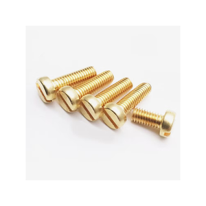 Industrial Brass CH <b>Screw</b> Cheese Head Machine <b>Screws</b> with Fine Threads for Electrical Components and Precision Assembly - Product Image 3