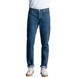 Jeans en denim pour hommes prêts à être expédiés, coupe slim, pantalons skinny, jeans pour hommes, pantalons droits taille haute - Product Image 1