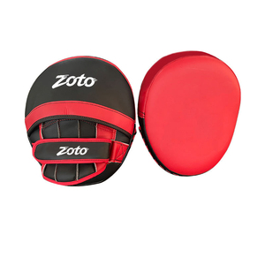 Professional PU Leather Boxing Focus Pads Curved Punching Mitts Custom Logo Coaching Target MMA Gear Wholesale - Product Image 2