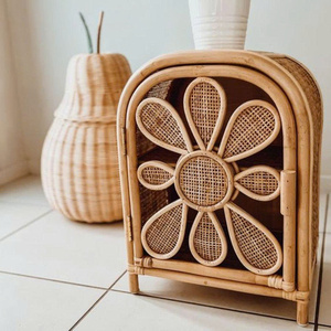 Lovely Kids <b>Table</b> and Chairs Rattan for Nursery Playroom Wicker Seat Natural Lightweight Baby Kids Rattan Chair from Vietnam - Product Image 6