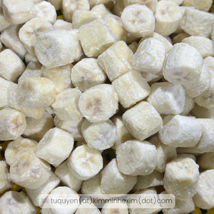 Pulpa de Plátano Congelada IQF 100% Natural de Vietnam, Sabor Dulce, 10 kg, Almacenamiento a -18 °C para la Industria de Alimentos y Bebidas - Product Image 2