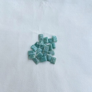 5x7mm Natural Amazonite Faceted Octagon Cut Loose Gemstone Premium Quality Blue Amazonite Birth Stone <b>Ring</b> Pendant Jewelry DIY - Product Image 1