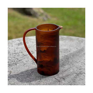 Quality Antique-Design Resin Jug New Color Shaded Trending Pitcher for Water Fruit Juice <b>Tea</b> <b>Infusion</b> Customized Resin Jug - Product Image 5
