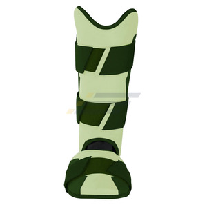 Protège-tibias de baseball confortables à double sangle avec fermeture auto-agrippante, équipement de protection pour les jambes, prix usine abordable - Product Image 4