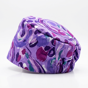 Floral Pattern Custom Support 100% Pure Cotton Beauty Salon Clinic Healthcare Institute Use Surgical Scrub <b>Cap</b> Nurse Scrub <b>Hat</b> - Product Image 6