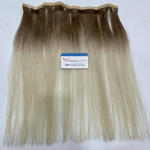 TENDENCIA CALIENTE 100% Acabado Ombre Colores Cinta plana vietnamita Extensiones de cabello humano Sin desprendimiento Sin enredos Lujo Grande en stock - Product Image 4