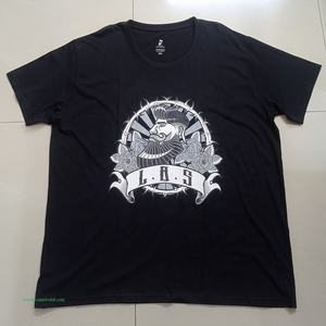 เสื้อยืดผู้ชาย คอโอ แขนสั้น ทรงปกติ ผ้าฝ้าย 100% พิมพ์ลายตัวอักษรด้านหน้า ไม่เป็นขุย แห้งเร็ว หลากหลายแบบ ลดราคา - Product Image 5