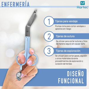 Producto de Moda, Tijeras Manuales Resistentes de Acero Inoxidable para Vendajes, Equipo Médico de Emergencia Quirúrgica y de Primeros Auxilios - Product Image 5