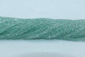 Wholesale 3-4mm Russian Emerald Faceted Rondelle <b>Beads</b> Natural <b>Loose</b> Gemstones 16" Strand Customizable Weight Minimalist - Product Image 5