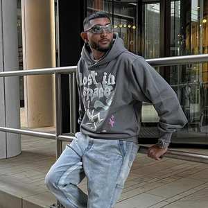 Sudadera con Capucha SDL Personalizada de Alta Calidad, 100% Algodón, Diseño de Marca, Estampado Informal, Estilo Urbano, Vintage, Unisex - Product Image 1