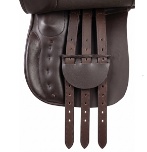 Selle d'équitation anglaise en cuir véritable de qualité supérieure, équipement d'équitation durable, selle d'entraînement confortable - Product Image 6
