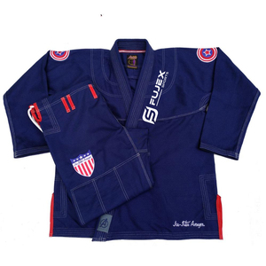 Kimono de Jiu-Jitsu Brasileño al Por Mayor a Bajo Precio, BJJ Gi Blanco Elástico 100% Algodón con Forro Sublimado - Product Image 1