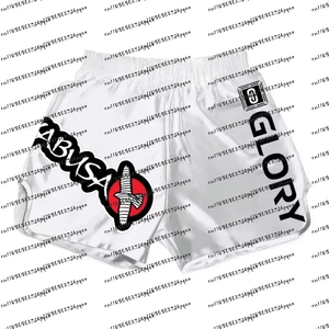 กางเกงมวยไทยปี 2026 ระบายอากาศได้ดี สำหรับผู้ชาย กางเกงฝึกซ้อมคิกบ็อกซิ่ง เอวยางยืด สำหรับกีฬาต่อสู้และการแข่งขัน - Product Image 2