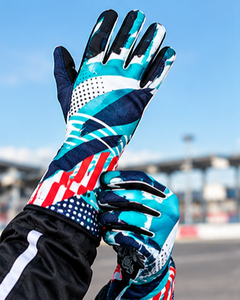 Guantes de Motocross de Dedo Completo, de Poliéster y Algodón, Impermeables, Ligeros, Antideslizantes, con Cierre de Gancho y Bucle, Panelizados, para Hombre - Product Image 6