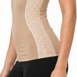 T-shirt de compression pour femme, séchage rapide, tissu extensible, coupe ajustée, qualité supérieure, vêtements de sport pour femme - Product Image 6