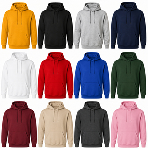 เสื้อฮู้ดดี้โอเวอร์ไซส์แบบหนาพิเศษ 300 GSM พร้อมดีไซน์กระเป๋าปักลาย  แบบยูนิเซ็กซ์ ผ้าฟลีซ - Product Image 1