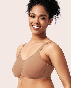 Sujetador sin costuras con copa completa para mujer, soporte diario, color nude, diseño sin espalda de nailon y spandex, sexy, para todas las estaciones - Product Image 2
