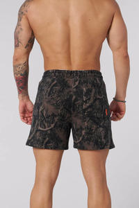 Pantalones Cortos de Mezclilla Estampados Casuales para Hombre TITAN TREAD WEAR, Cintura Media con Cordón, Transpirables, de Secado Rápido, Estilo Deportivo, Multicolor - Product Image 4