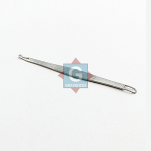 Gray Rocks Stainless Steel Blackhead Remover Acne Needle Face Pimple <b>Extractor</b> Tool - Product Image 3