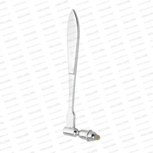 Marteau de percussion Traube 35 cm en acier inoxydable, marteau neurologique pour réflexes, certifié CE, manuel, classe I, instruments chirurgicaux ORL - Product Image 1