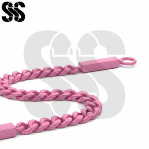 Chaîne de bridage pour chevaux en acier inoxydable 304, robuste, confortable, facile à ajuster, durable, antirouille, contrôle de pression fluide, à dégagement rapide - Product Image 5