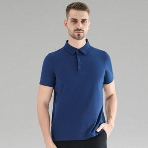 T-shirt Design Polyester Polo T-Shirt Quick-Dry Short Sleeve Golf Polo Shirt - Product Image 3