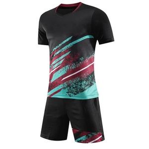 Uniforme Deportivo de Tenis Unisex, Venta Caliente, Impresión Digital Personalizada, Secado Rápido, Transpirable, Manga Corta, Precio Económico - Product Image 1