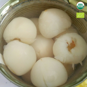 Lychees entiers en conserve de qualité supérieure dans un sirop léger – Goût sucré |   Certifié ISO/HACCP - Product Image 4