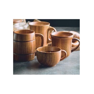 Premium Wooden Coffee Mug Handmade Solid Wood <b>Cup</b> Natural Finish Rustic Design Eco Friendly Drinkware <b>for</b> Daily Use - Product Image 4