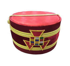 Gorra de Capítulo Bordada Personalizada con Emblema del Antiguo Arcángel Supremo, Fabricante Mayorista OEM ODM, Emblema de Capítulo Multicolor - Product Image 1