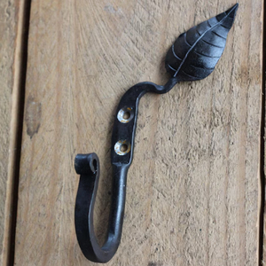 <b>Hand</b> Forged Iron Wall Hook <b>Cast</b> Iron Wall Hook - Product Image 2