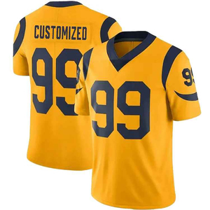 เสื้อฟุตบอลอเมริกันชายทอม เบรดี้ เกมส์ คัสตอมระบายอากาศได้ดีป้องกันรังสียูวีป้องกันแบคทีเรียคอวีแขนสั้นชุดกีฬา - Product Image 5