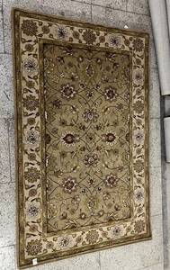 Alfombra de Lana Hecha a Mano con Patrón Floral Tradicional para Sala de Estar, Dormitorio, Decoración de Interiores del Hogar - Product Image 2